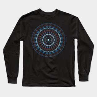 Harmony of Oppositions. Mandala Long Sleeve T-Shirt